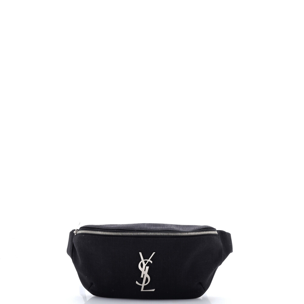 Saint Laurent Classic Monogram Belt Bag Canvas